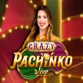 Crazy Pachinko logo by Evolution Nordspin Casino