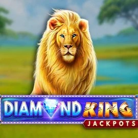 Diamond King Jackpots casino game by SpinPlay Games – featured logo at Nordspin Casino