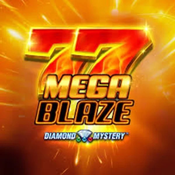 Slots logo of Diamond Mystery Mega Blaze from Greentube at Nordspin Casino