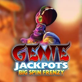 Genie Jackpots: Big Spin Frenzy online game logo by Blueprint Gaming on nordspin.org