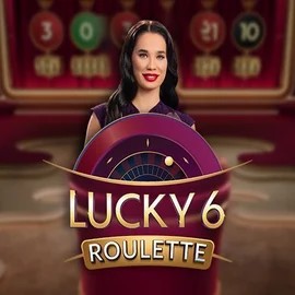 Lucky 6 Roulette slot icon by Pragmatic Play, available at Nordspin Casino
