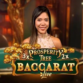 Official Live Casino logo: Prosperity Tree Baccarat by Evolution at Nordspin Casino
