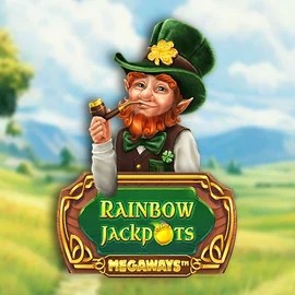 Rainbow Jackpots Megaways logo by Red Tiger Gaming Nordspin Casino