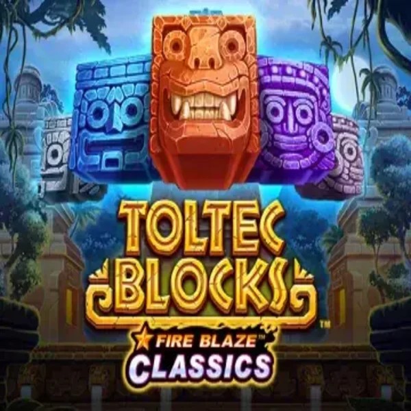 Fire Blaze: Toltec Blocks slot visual from Rarestone Gaming available on nordspin.org
